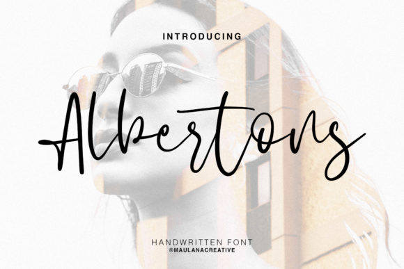 Albertons Script: A Versatile Script Font for Branding
