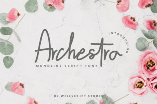 Archestra: A Script Font for Editorial Elegance