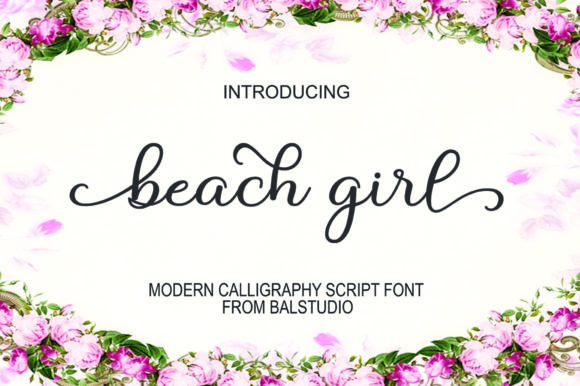 Beach Girl: The Font That Makes Your Campaigns Stand Out