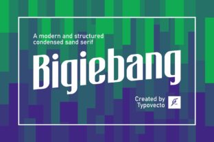 Bigiebang: A Sans Serif Font for Bold Web Design