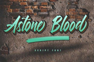 Boost Your Brand with Astone Blood Font