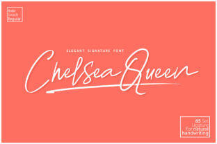Chelsea Queen: A Script Font That Elevates Branding