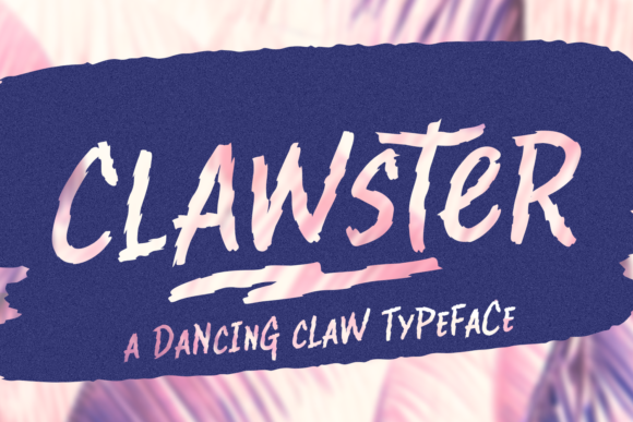Clawster: A Script Font That Feels Like a Handwritten Note