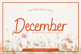 December: A Script Font That Elevates Your Brand