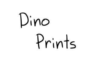 Dino Prints: A Handwritten Font for Editorial Energy