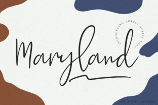 Font Review: Maryland – A Script Font with Character