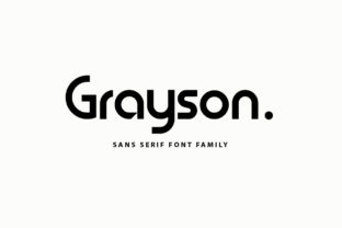 Grayson: A Modern Sans Serif Font for Bold Branding