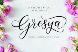 Gresya Script: A Feminine Touch for Editorial Design