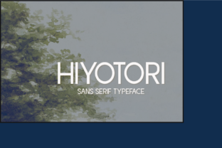 Hiyotori: A Timeless Sans Serif for Crafters and Designers