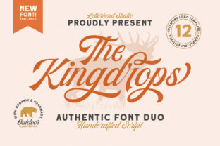 Kingdrops Duo: A Font That Speaks in Style