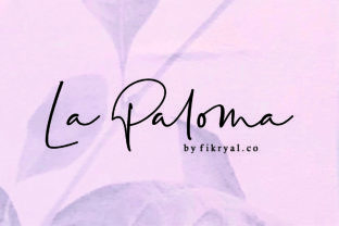 La Paloma: A Font That Breathes Life Into Handmade Creations