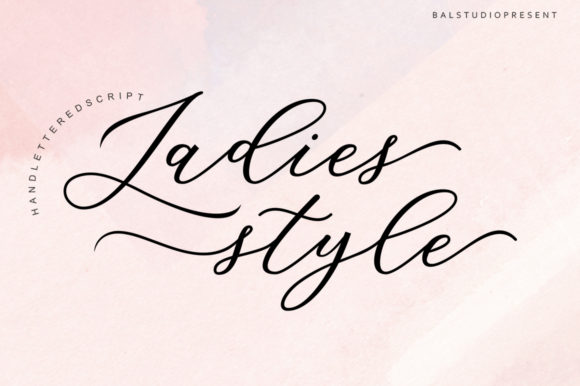 Ladies Style Font for Handmade Creators