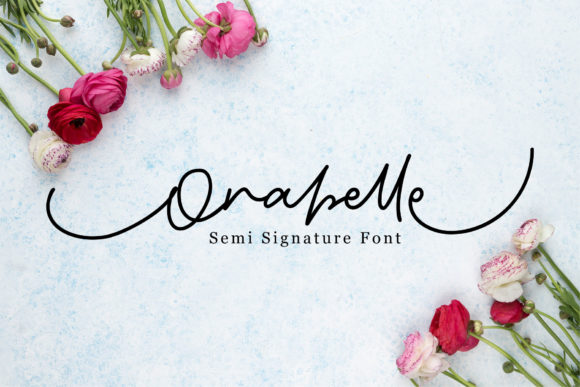 Orabelle: A Script Font for Elegant Web Design