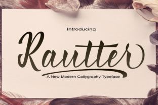 Rautter: A Script Font That Elevates Digital Branding