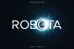 Robota: A Font for Future-Forward Campaigns