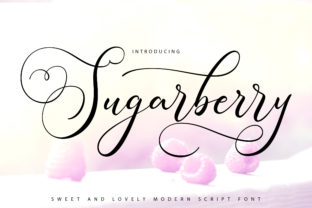 Sugarberry: A Script Font That Adds Personality to Campaigns