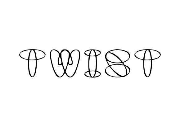 Twist: A Playful Font for Digital Design