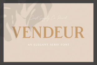 Vendeur: A Serif Font That Elevates Digital Branding
