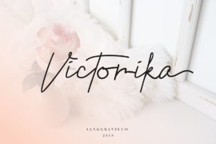 Victorika: A Script Font That Elevates Digital Branding