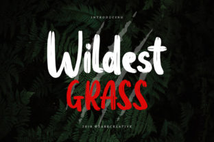 Wildest Grass: The Bold Font for Memorable Branding